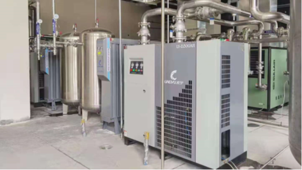 430立方模組吸附式干燥機(jī)投入使用成都某大型制藥企業(yè)